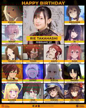This is the Avatar Image for the Rie takahashi AI Voice and Text to Speech Generator